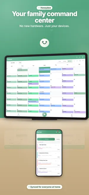 Honeydew Family Calendar screenshot 1