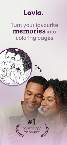 Lovla: Couples Coloring Games screenshot