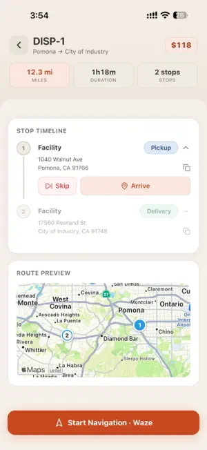 rapidDeliver Driver screenshot 4