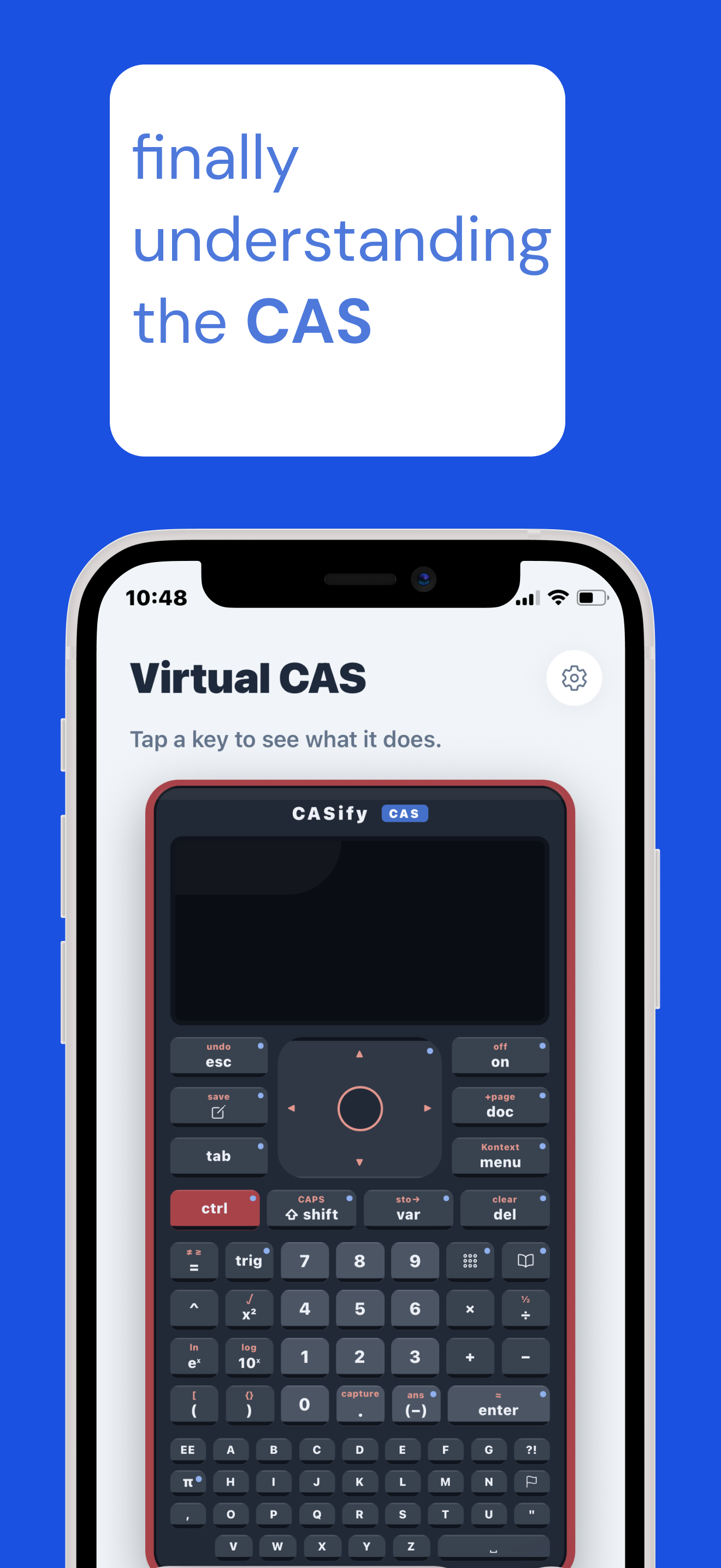 CASify: TI-Nspire CAS Guide screenshot 5
