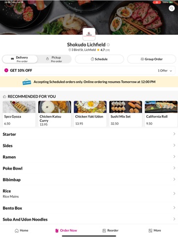 App screenshot