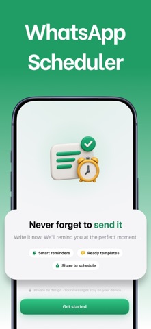 Auto Send Messages WA Schedule Screenshot 1 of 5