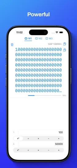 BigInt Calculator iPhone Ekran Görüntüsü 4