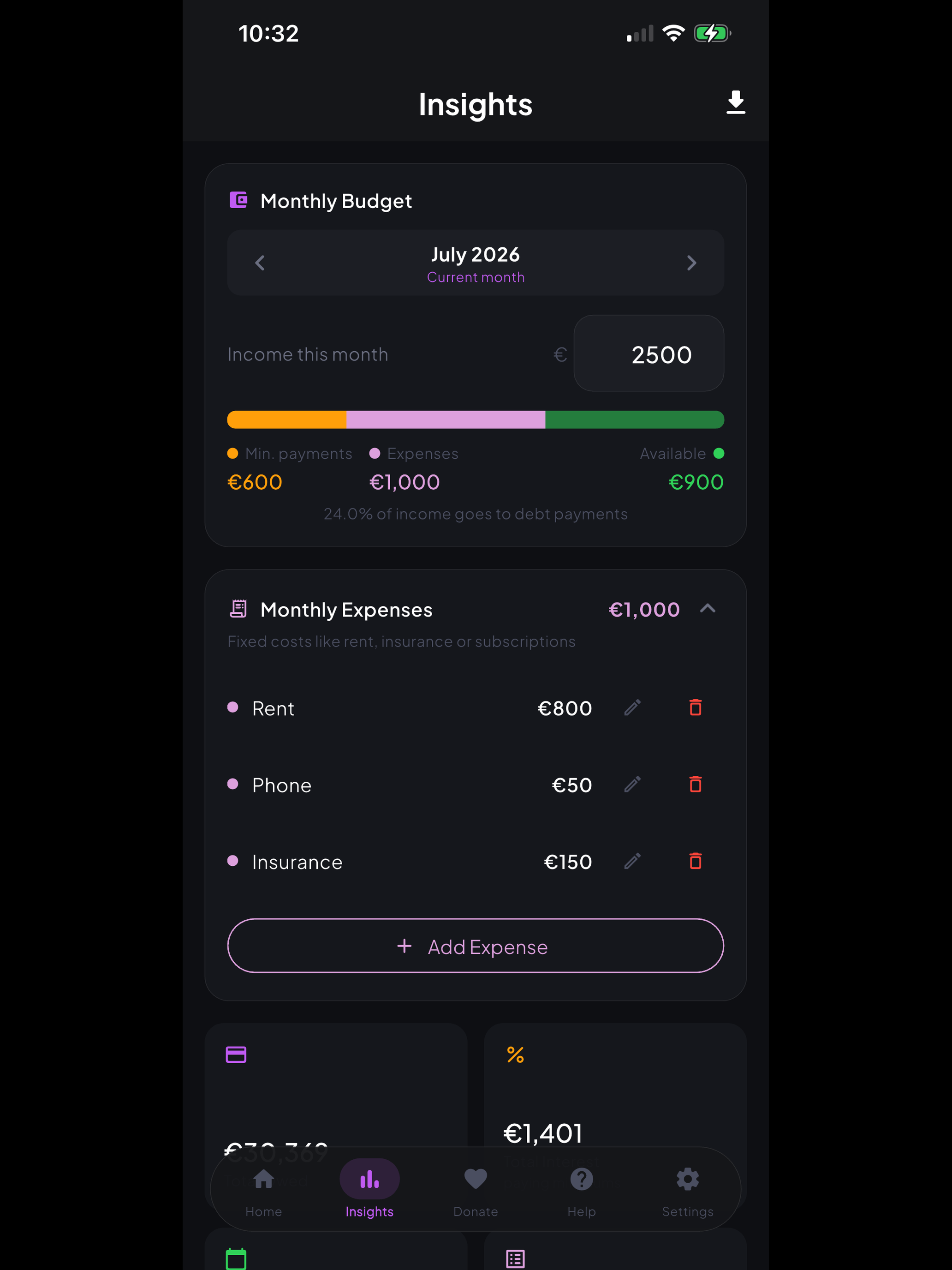 Lift Debt screenshot 8