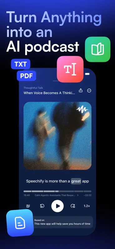 Speechify – Text to Speech PDF screenshot 5 of 9