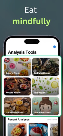 Food Calorie Tracker AI: Foodr iPhone screenshot