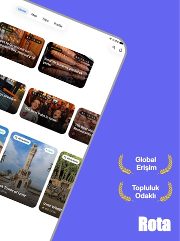Rota - Travel Guide & Planner iPad screenshot