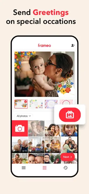Frameo iPhone screenshot 4