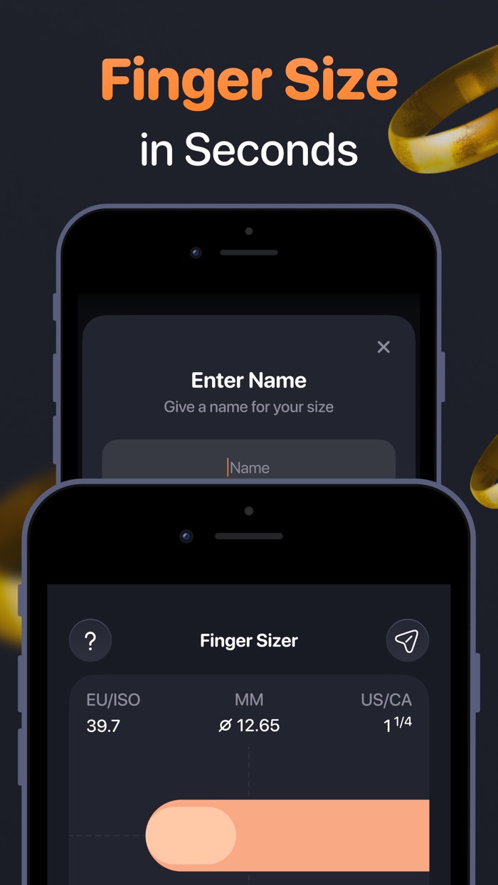 Ring Sizer Measuring Tool App
