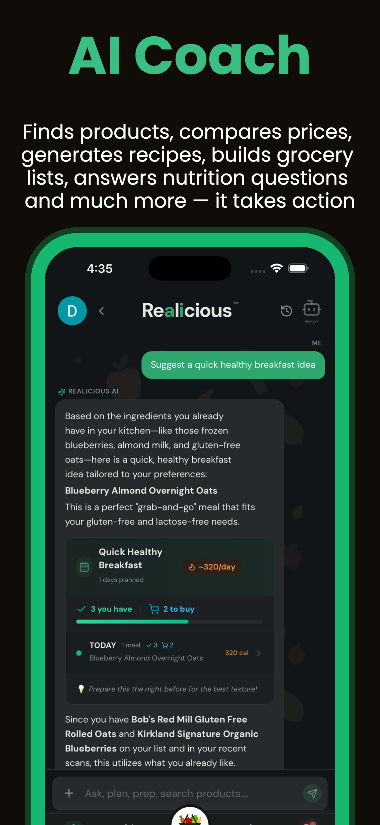 Realicious: Grocery Scanner screenshot 7