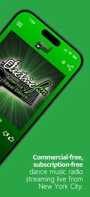ElectricFM - EDM Dance Radio screenshot 2