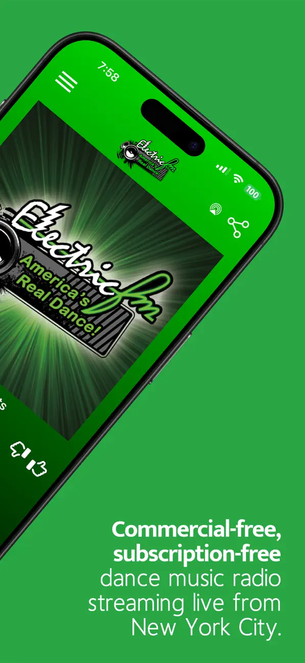 Screenshot #2 pour ElectricFM - EDM Dance Radio