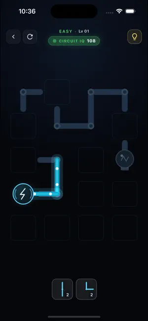 Glowire: Circuit Puzzle screenshot 2