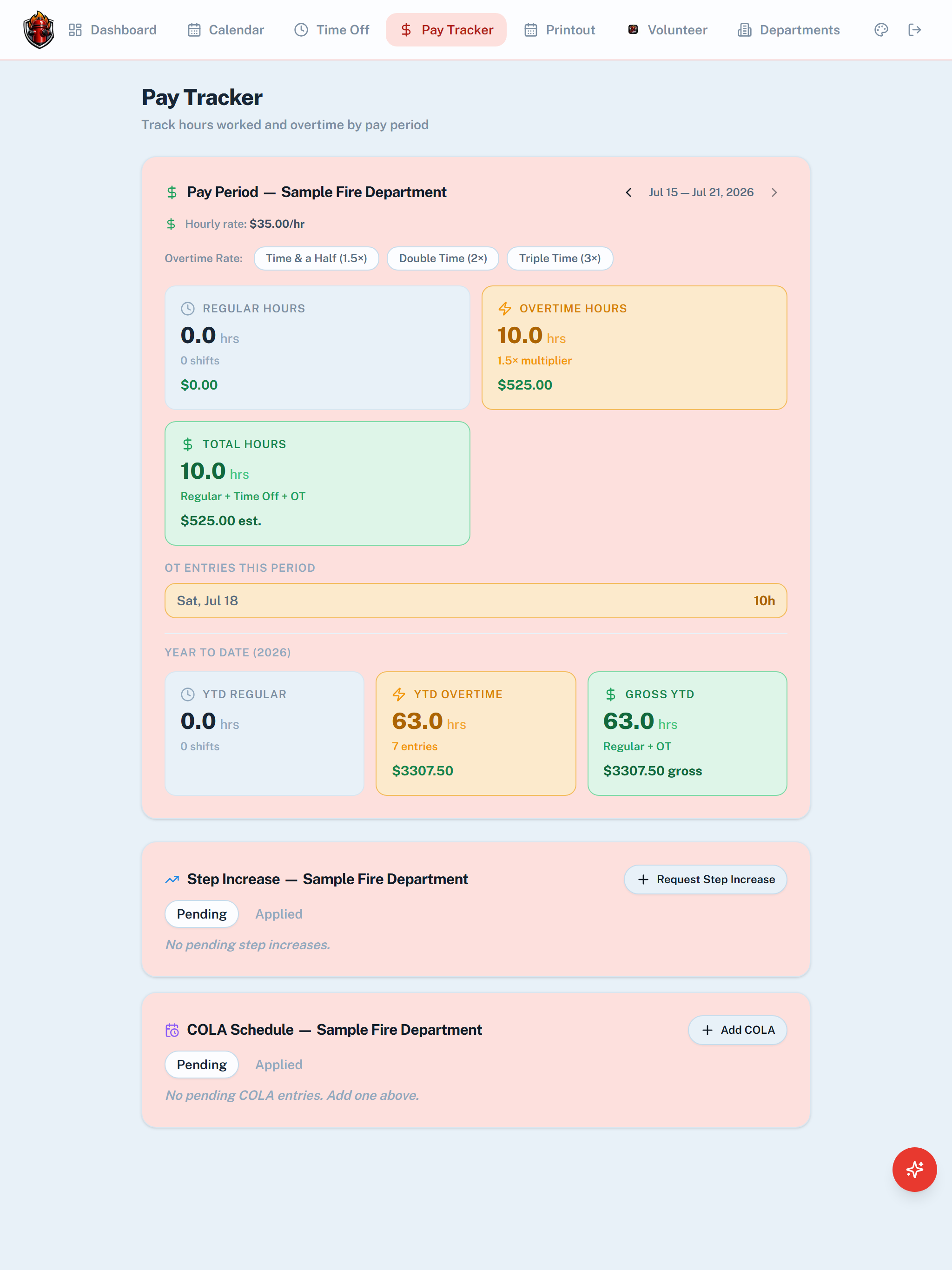 FireShift Pro: Schedule & Pay screenshot 11