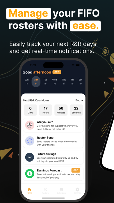 FIFO Clock Screenshot
