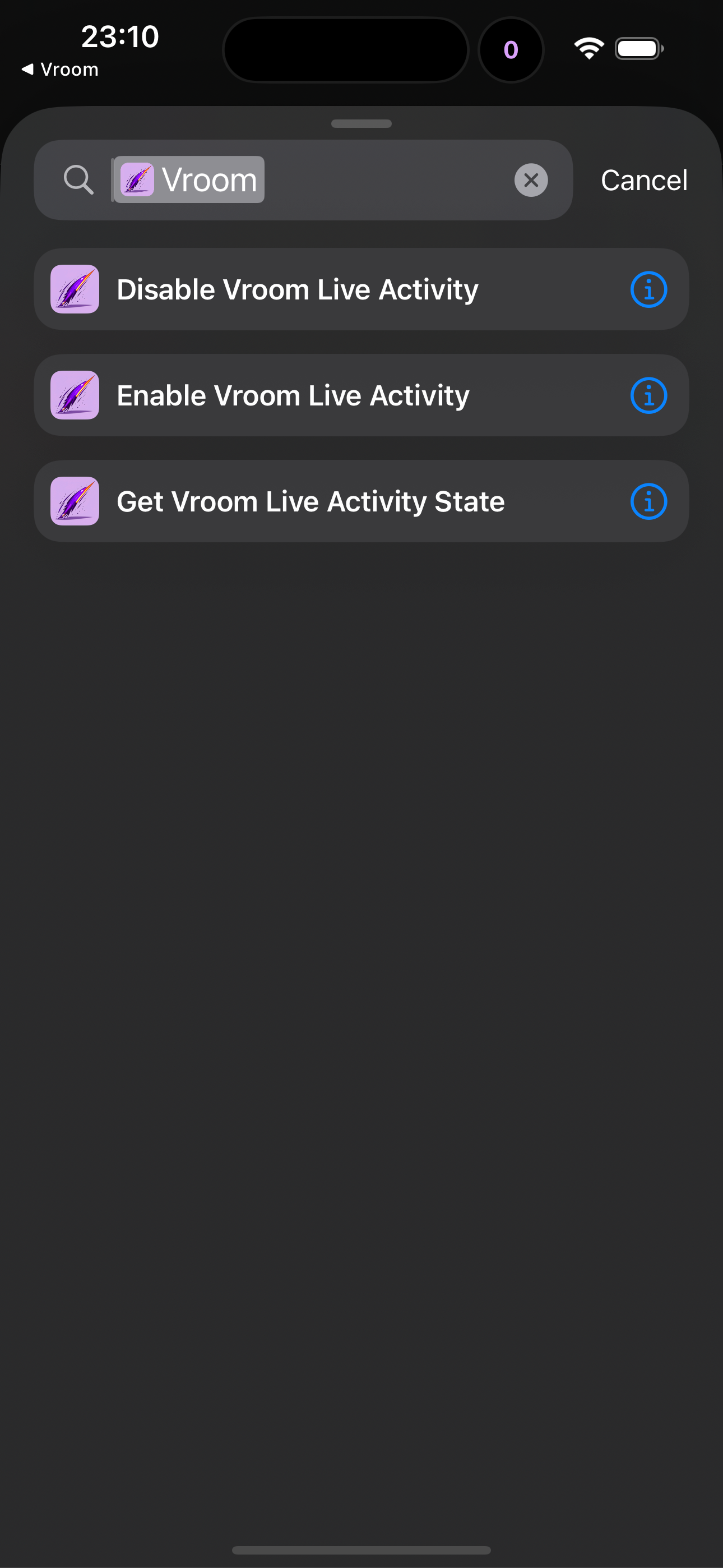 The Vroom Speedometer