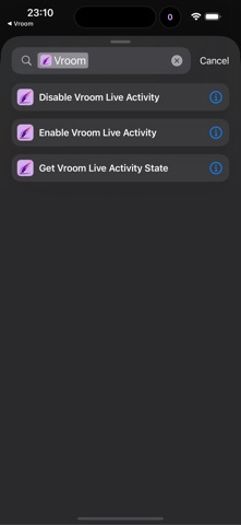 The Vroom Speedometer screenshot