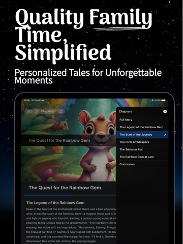 FableAI: Custom Bedtime Books iPad screenshot