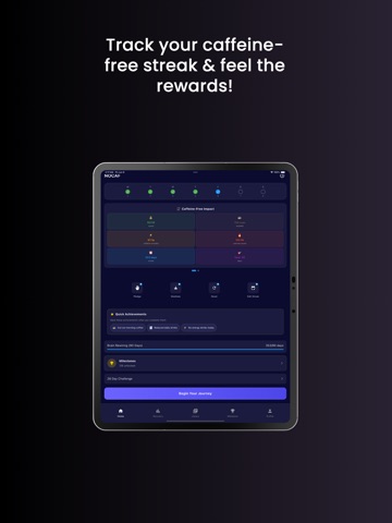 NOCAF iPad screenshot