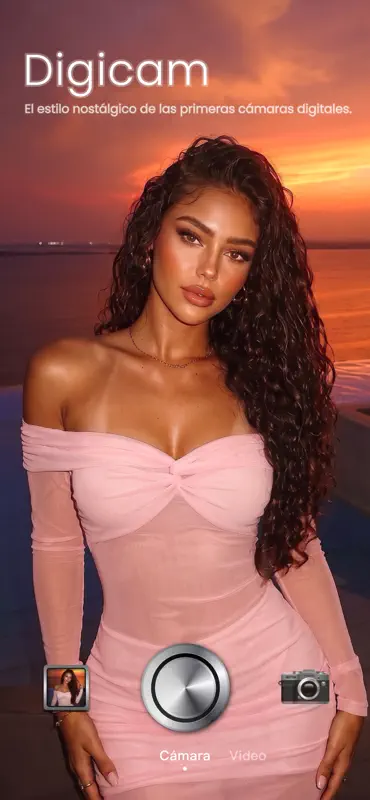 BeautyCam: Câmera Retro&Editor screenshot 1 of 8