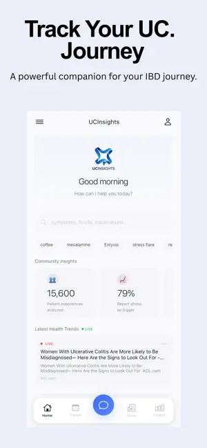 UCInsights - Colitis Journal screenshot 1