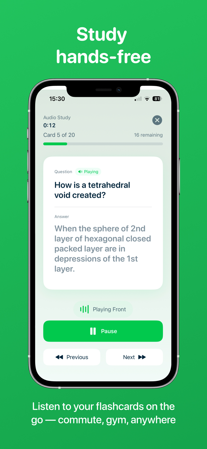 MintDeck: Flashcards & Quizzes screenshot 6