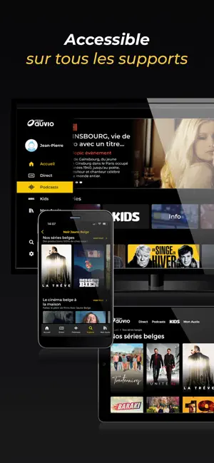 RTBF Auvio : direct et replay iPhone screenshot 6