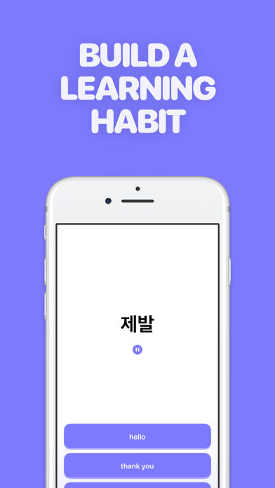 Learn Korean - LingoCat Screenshot