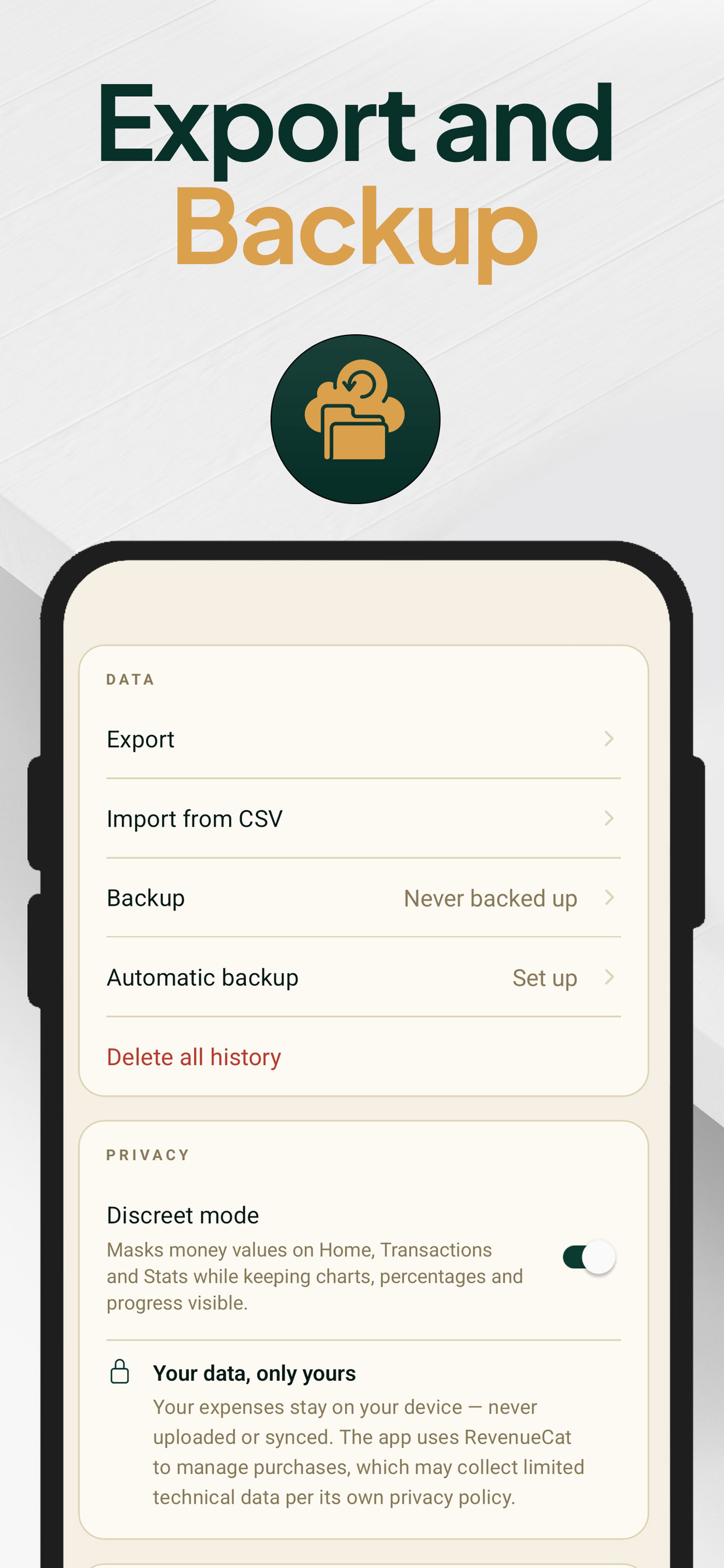 SpendFlex: Spending Tracker screenshot 8