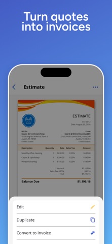Invoice Maker + Bill Generator Screenshot 7 of 8