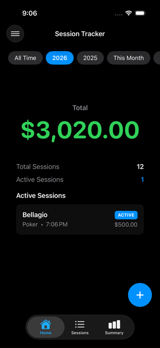 Game Session Tracker Screenshot 1 of 5