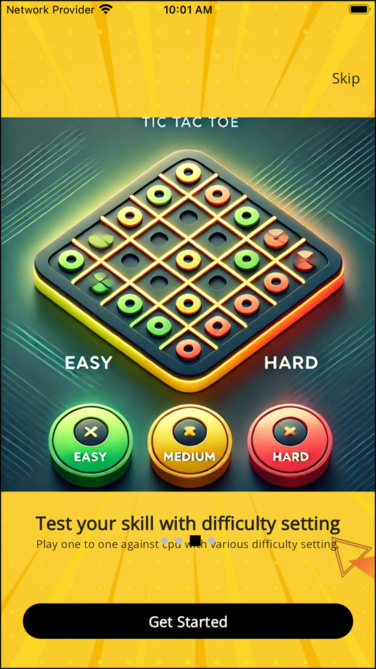 #3. Tic Tac Toe : Fun Board Game (iOS) By: DERITCH TECHNOLOGIES LLP