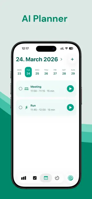 Rymo: AI Planner & Focus-Timer screenshot 1