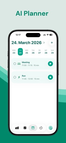 Rymo: AI Planner & Focus-Timer Screenshot 1 of 5