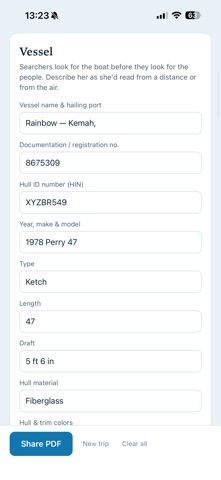 App screenshot
