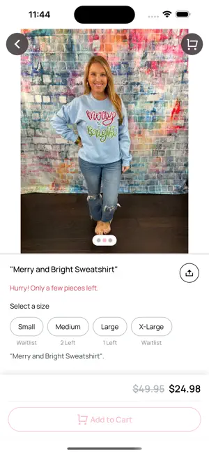 Miss Priss Boutique screenshot 2