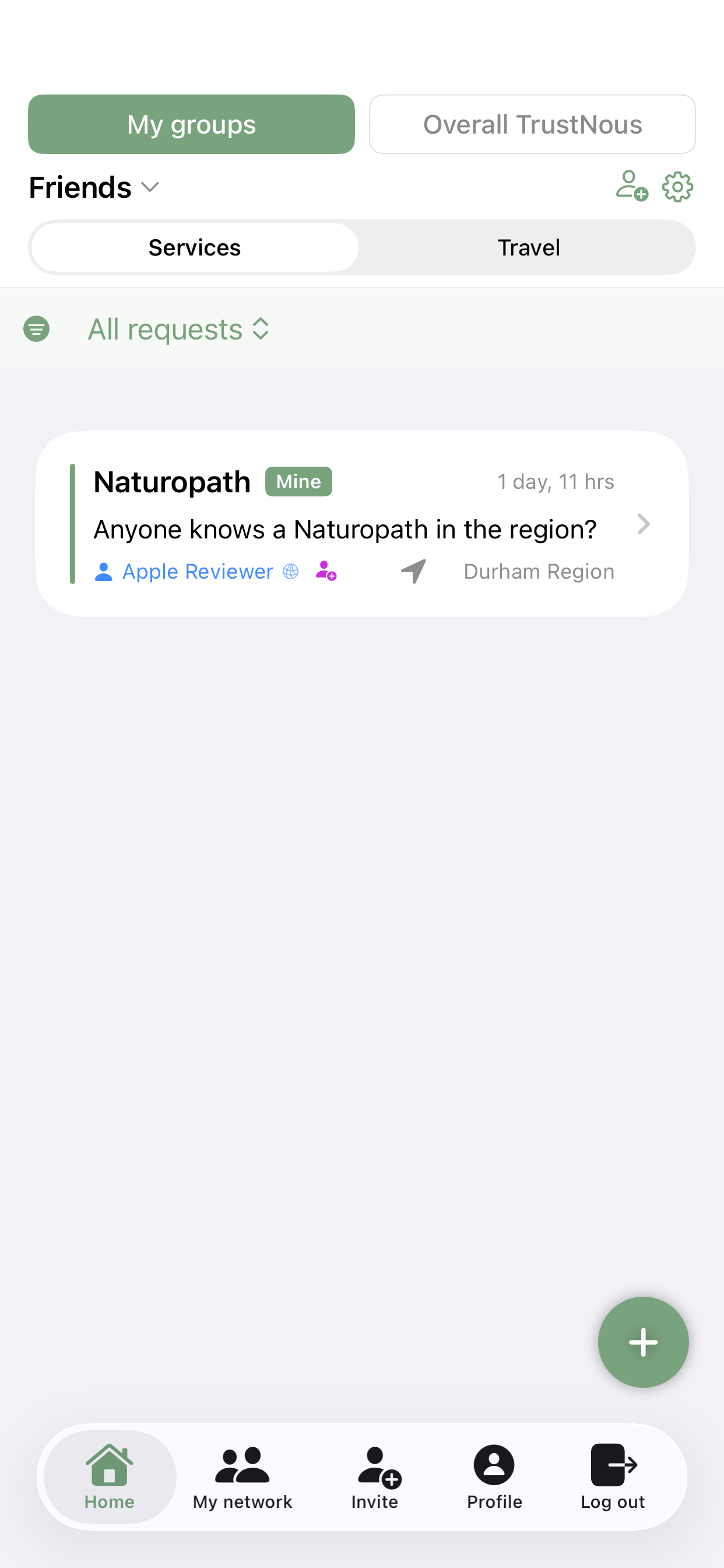 TrustNous screenshot 1