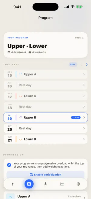 GoBlu: Adaptive AI Fitness screenshot 2