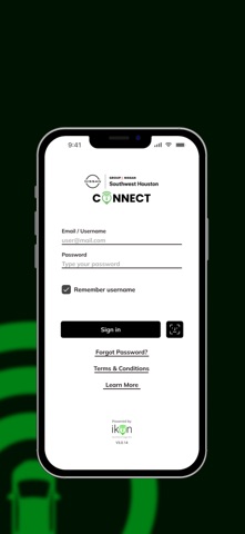 Group One Nissan SWH Connect iPhone screenshot