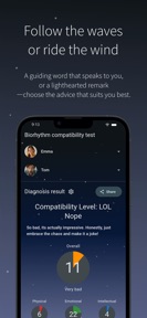 LifeRhythm: AI Biorhythm&Moon screenshot