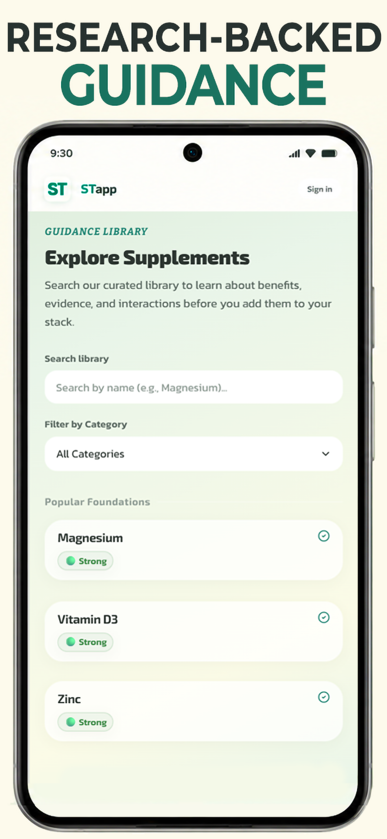 STapp: Supplement Tracker screenshot 5