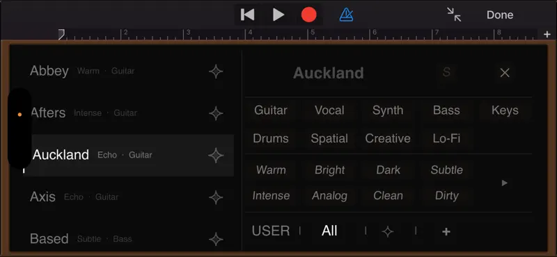 wFX: AUv3 Multi-FX screenshot 2 of 4