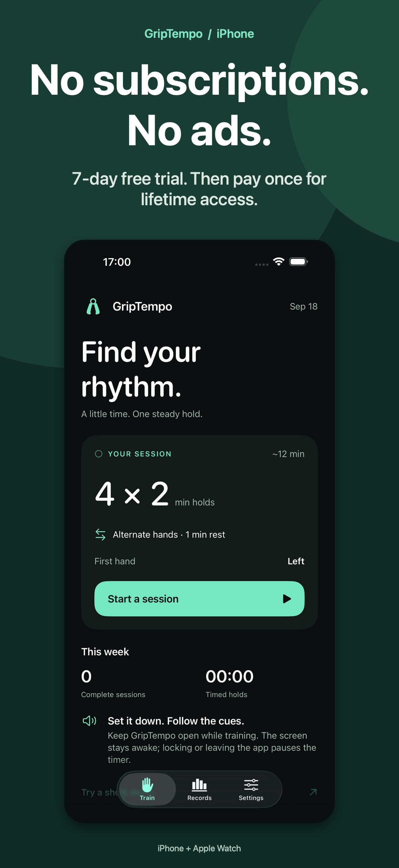 Screenshot 2 of GripTempo