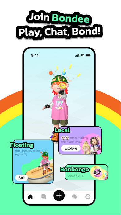 Screenshot 1 of Bondee - Play, Chat, Bond App