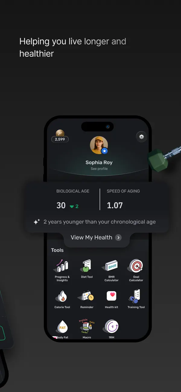 Screenshot #3 pour FITTR: Health & Fitness App