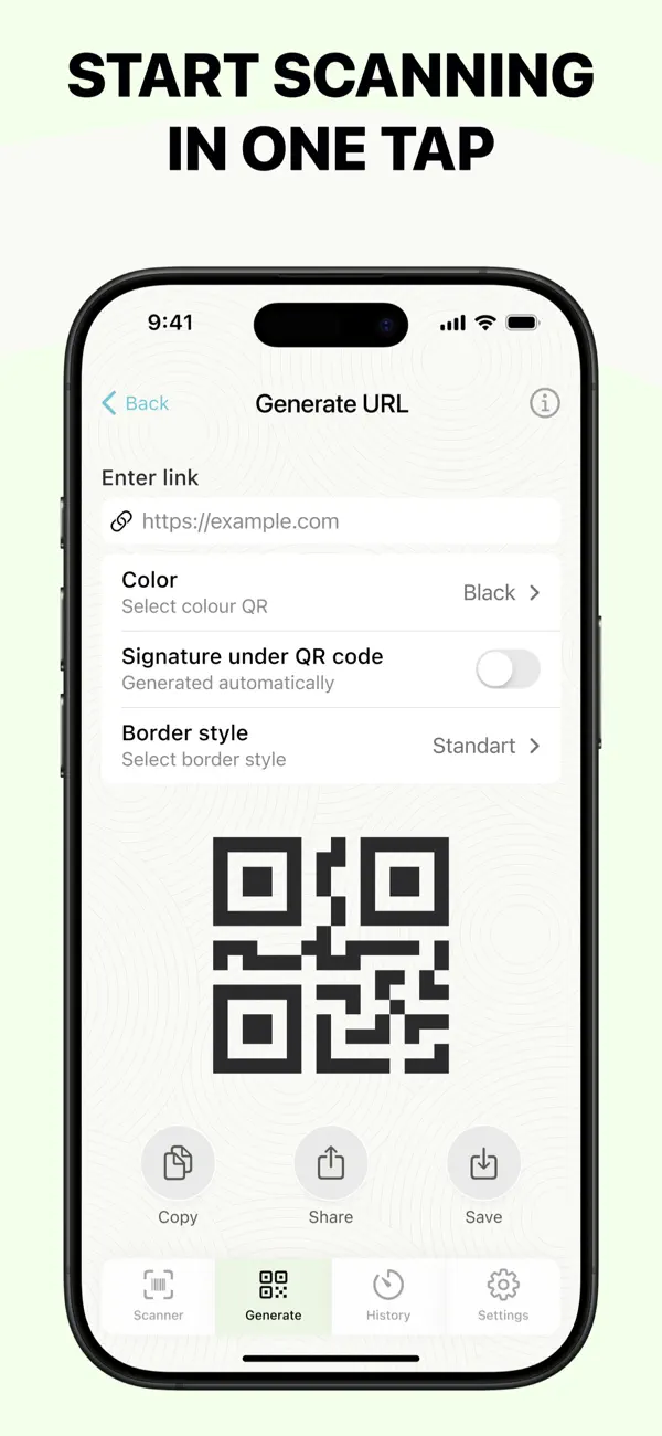 #2. QR Code Reader & Generator · (iOS) Podle: Sofia Aquino