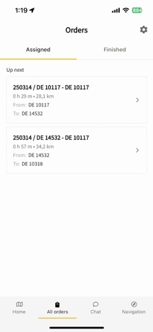 IMPARGO DriverApp Screenshot 2 of 6