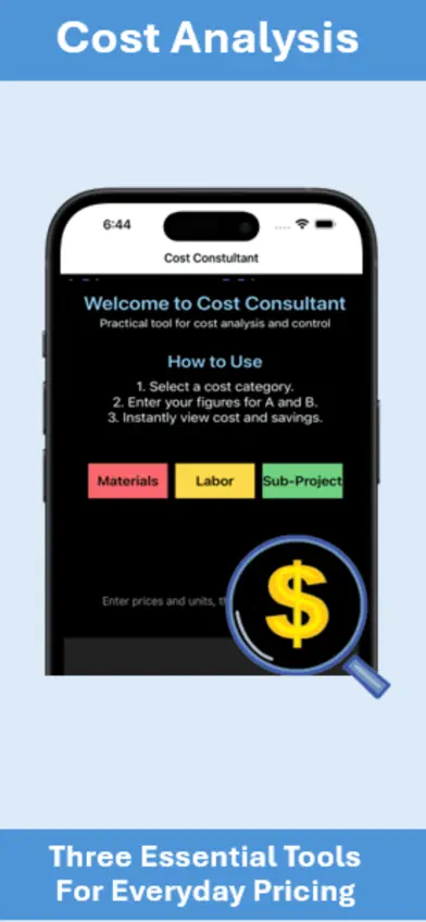 Cost Consultant screenshot 1