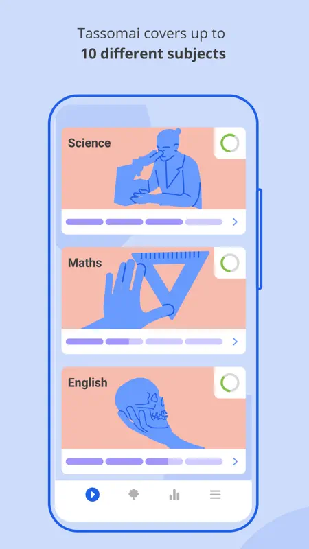 Tassomai - learning & revision screenshot 1 of 6