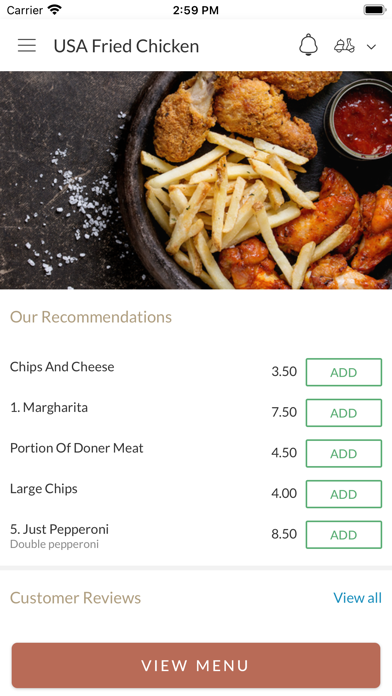 USA Fried Chicken-Oswestry Screenshot
